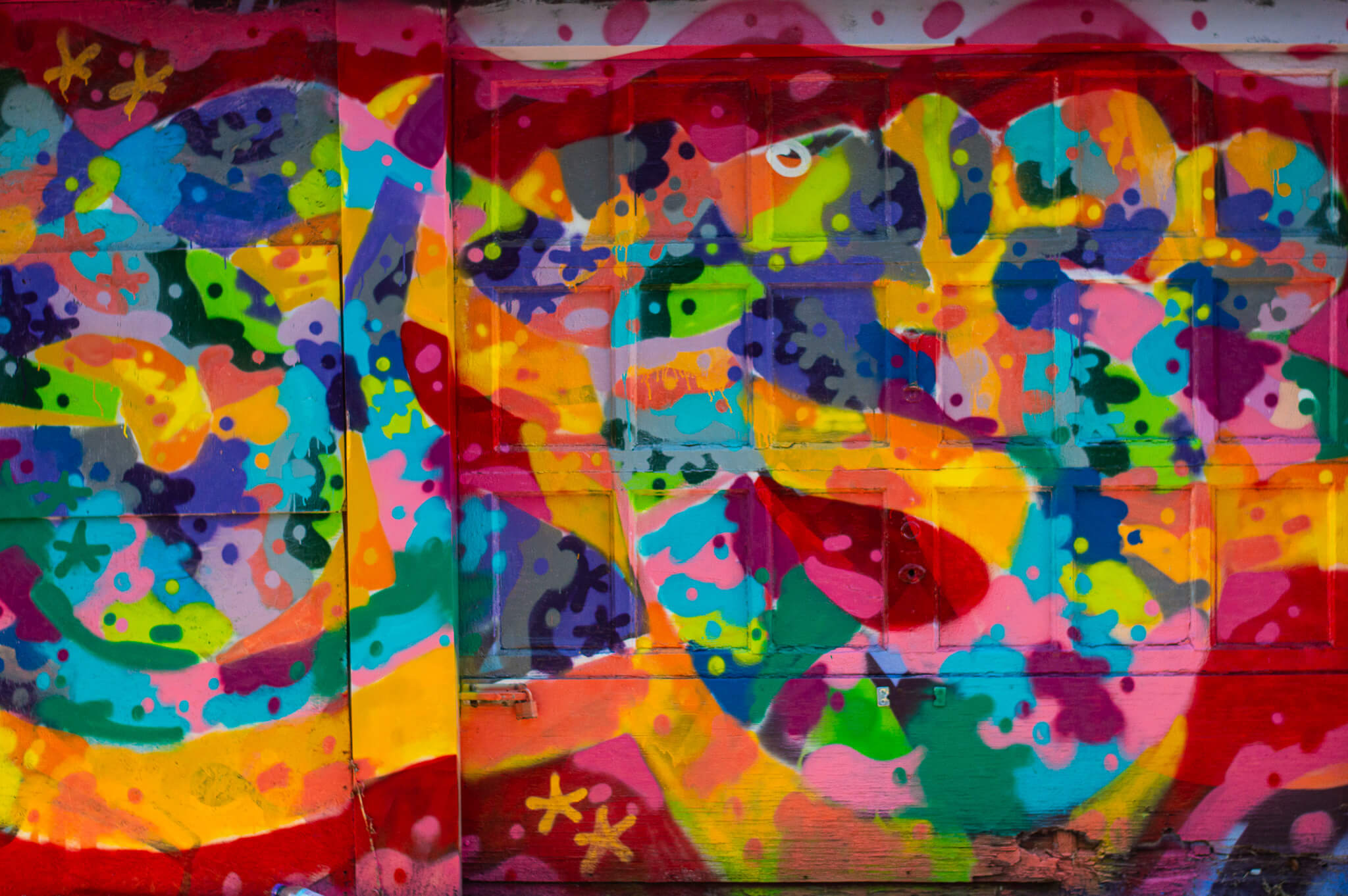 Colorful Bloomfield Graffiti